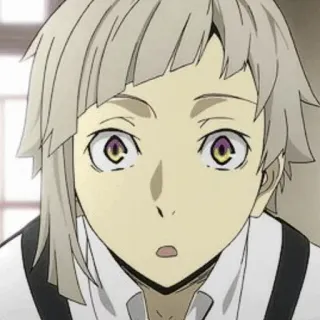 🗝 aedb2585 Anime, Personnage, Portrait, Expression, Choqué, Surpris telegram sticker