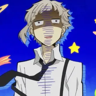 🍥 b215c729 Atsushi Nakajima Bungou Stray Dogs Anime, Karakter, Lucu, Ekspresi, Meme telegram sticker