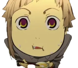 😋 1a388cca Anime, Fofo, Comendo, Chibi whatsapp sticker