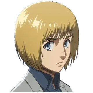 😟 97dd733a Armin Arlert Attack on Titan Anime, Manga, Charakter, Armin Arlert whatsapp sticker