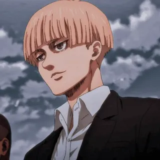 ⚔ 06cc3287 Yelena Attack on Titan anime, character, attack on titan, manga, yelena whatsapp sticker