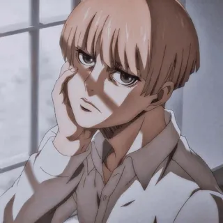 🗝 51fee373 Yelena Attack on Titan Yelena, Attack on Titan, anime, character, manga whatsapp sticker