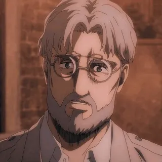 ⚔ ab216256 Zeke Yeager Attack on Titan anime, character, Zeke, Attack on Titan whatsapp sticker