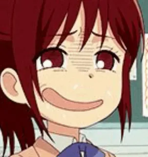 ♠️ e7072f86 アニメ, 女の子, 可愛い, 表情, 漫画, 感情的, マンガ telegram sticker