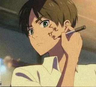 ♠️ f856f4e5 レゼ アニメ, 執筆, 日本語, キャラクター, イラスト telegram sticker