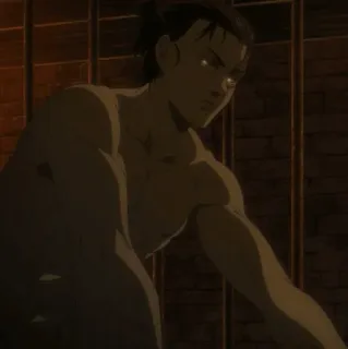 💈 1d04e9d0 Eren Yeager Attack on Titan Eren Yeager, Attack on Titan, Anime, Karakter, Manga whatsapp sticker