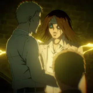 💈 45e2a3e5 Eren Yeager Attack on Titan Anime, Attack on Titan, Manga, Eren Yeager, Shingeki no Kyojin, Stiker Anime whatsapp sticker