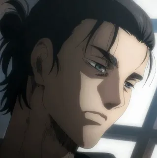 💈 6ba7f448 Eren Yeager Attack on Titan Anime, Attack on Titan, Eren Yeager, Karakter, Potret whatsapp sticker