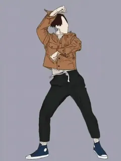 🕺 7085a7eb 跳舞, 姿势, 时尚, 艺术, 人物 telegram sticker