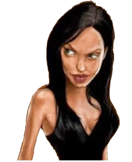 😒 bc69c98d Angelina Jolie selebriti, wanita, aktris, potret, bintang film telegram sticker