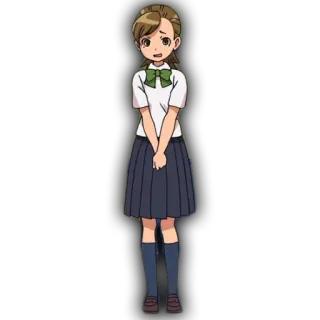 💥 baf13f3d Anime, Mundur szkolny, Kreskówka, Dziewczyna telegram sticker