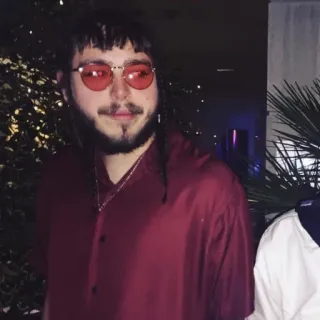 🍻 639fd641 Post Malone muzikant, beroemdheid, zanger, Post Malone, rapper telegram sticker