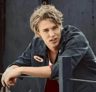 🌛 11781597 James мужчина, блондин, портрет whatsapp sticker