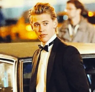 🌛 eff83ce6 мужчина, смокинг, галстук-бабочка, официальный, портрет whatsapp sticker