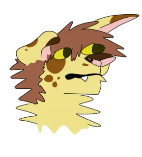 🐈 86e3bc5b Dessin animé, Animal, Chat, Félin, Personnage, Illustration telegram sticker