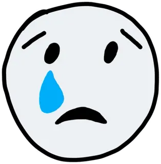 😢 201f416a sedih, menangis, air mata, emoji, ekspresi, emosional telegram sticker
