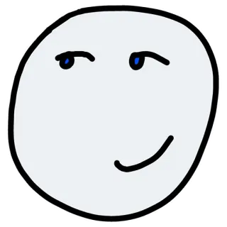 😏 573d93be wajah, menyeringai, meme, budaya internet, angkuh telegram sticker