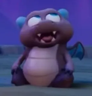 🙄 d75f6823 漫画, ドラゴン, 可愛い, ファンタジー, モンスター telegram sticker