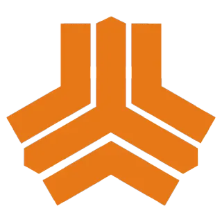 👍 aaf75eac logo, arancione, simbolo, geometrico, astratto, forma telegram sticker