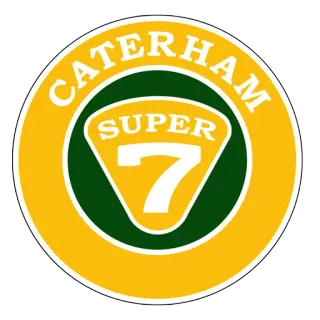 👍 c8185595 CATERHAM SUPER 7 Caterham, Super 7, auto, automotive, logo, corsa, auto sportiva telegram sticker