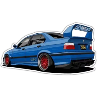 automotive arts2 telegram stickers