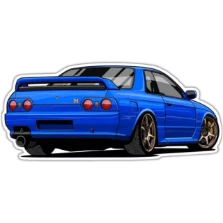 🚗 75dd92a5 차, 차량, 파란색, 자동차, 스포츠카 telegram sticker