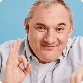 👌 e49e5ae2 ผู้ชาย, ท่าทางมือ, โอเค, คน telegram sticker