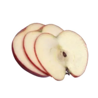 🍎 b16d6d38 りんご, フルーツ, 食べ物, スライス, 赤, ヘルシー, 材料 telegram sticker