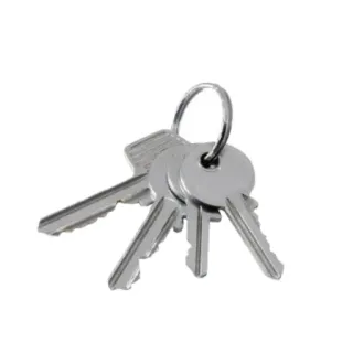 🔐 d2a7f4ea 鍵, 家, 家, セキュリティ, 金属, リング telegram sticker