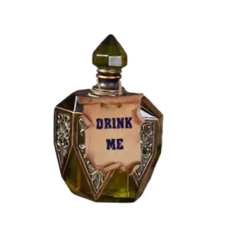 ☠️ e7503bfc DRINK ME ポーション, ボトル, 飲み物, 魔法, ファンタジー telegram sticker