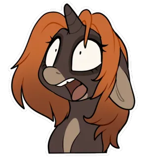 😧 6e0de551 Poni, Kartun, Stiker, Binatang, Kuda, Lucu, Unicorn, Fantasi whatsapp sticker