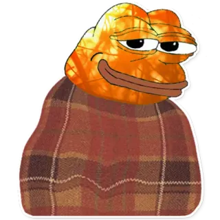 😊 57aca7bb Pepe the Frog Pepe, frog, meme, Internet meme telegram sticker
