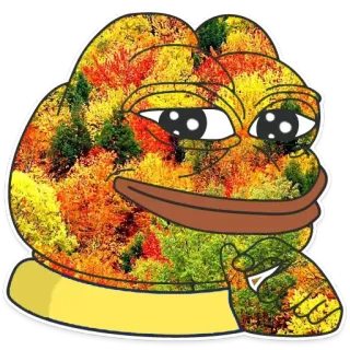 😉 e2605ac6 Pepe the Frog meme, pepe, frog, internet meme telegram sticker