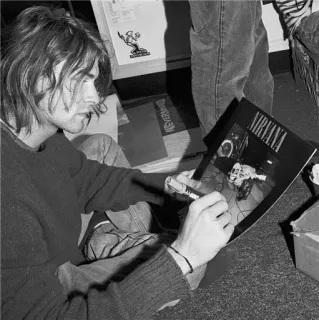 Kurt cobian telegram stickers