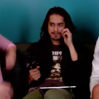 🌶 439e4edc HP 人, 男人, 长发, 夹克 telegram sticker