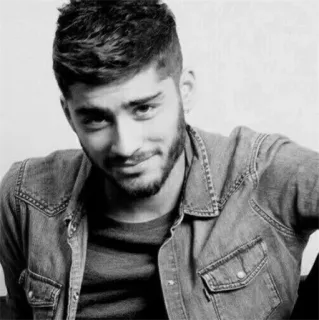 ▪️ 1628195a Zayn Malik Zayn Malik, cantante, celebridad, One Direction, retrato, persona telegram sticker