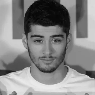 ▪️ 18fed909 Zayn Malik celebridad, músico, cantante, hombre, retrato telegram sticker