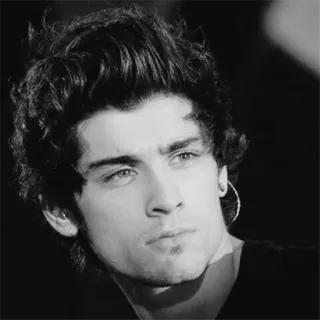 ▪️ 3fd2ec67 Zayn Malik zayn malik, cantante, one direction, celebridad, retrato, música telegram sticker