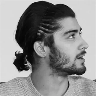 ▪️ 4590998c Zayn Malik zayn malik, cantante, one direction, hombre, perfil, peinado telegram sticker