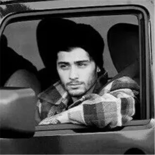▪️ 46765317 Zayn Malik zayn, zayn malik, celebridad, cantante, one direction, retrato telegram sticker
