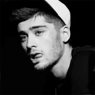 ▪️ 7d314f3c Zayn Malik Zayn Malik, cantante, One Direction, retrato, hombre, celebridad telegram sticker
