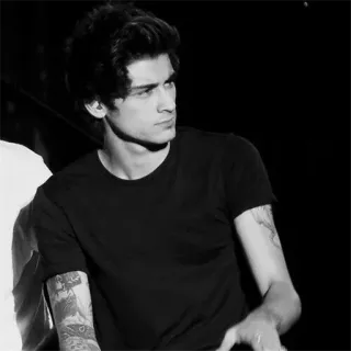 ▪️ 9e3193fd Zayn Malik persona, hombre, cantante, retrato, actor telegram sticker
