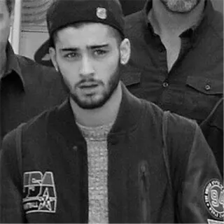 ▪️ a6793c0c Zayn Malik Zayn, Malik, músico, cantante, celebridad, retrato telegram sticker