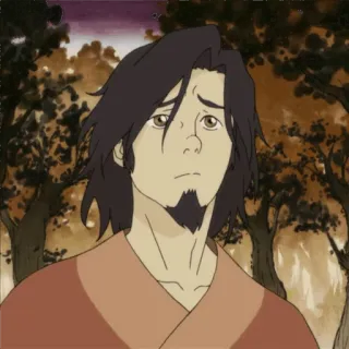 😥 e94247a3 Zaheer The Legend of Korra 动画, 电视, 反英雄, 扎西尔, 科拉传奇 telegram sticker