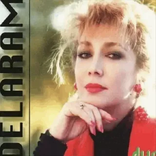 👤 462ad91e DELARAM donna, ritratto, viso, cantante telegram sticker