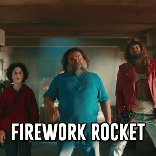 🧨 4a55a2d3 FIREWORK ROCKET firework, rocket, dance, comedy, movie telegram sticker