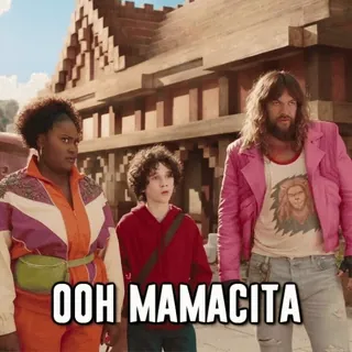 🤰 77af36ae OOH MAMACITA funny, mama, expression, casual telegram sticker