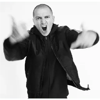 😠 dc601047 男人, 生气, 喊叫, 人, 咆哮, 富于表现, 情绪 telegram sticker