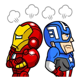 Avengers @stickersb2b whatsapp stickers