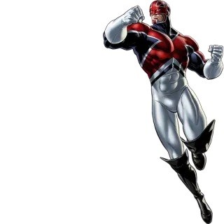 👊 46f2453d Captain Britain superheld, Marvel, comics, Captain Britain telegram sticker